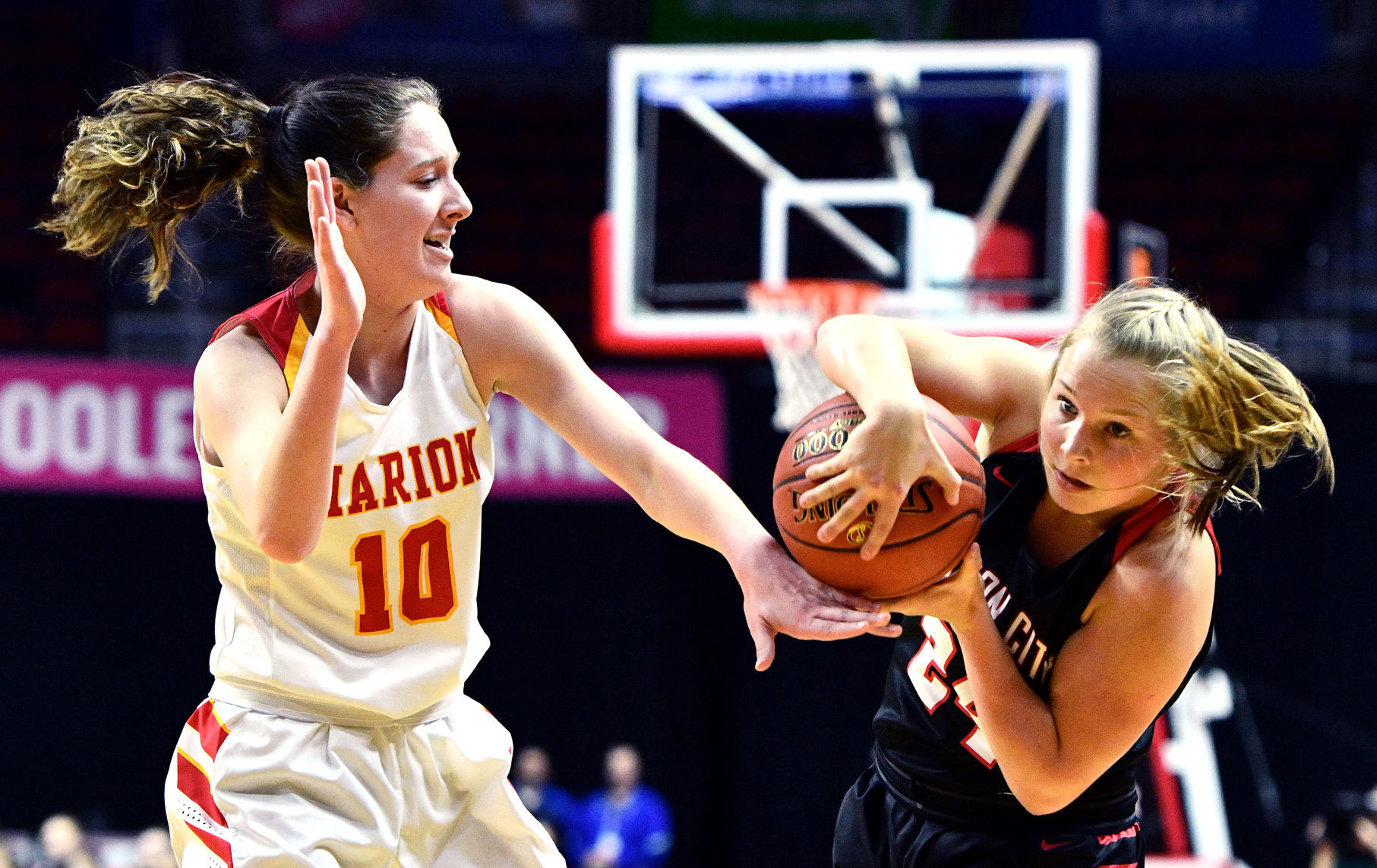 Mason City vs Marion girls state basketball